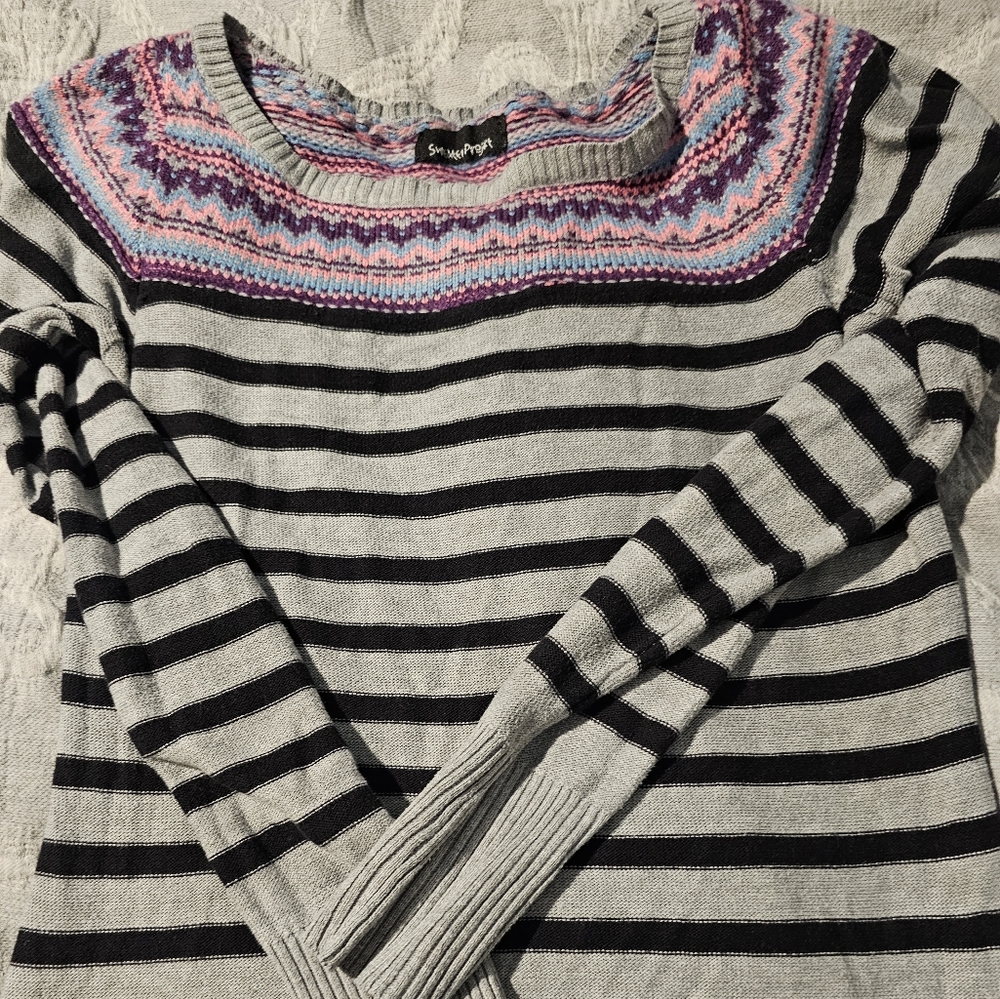 Sweater project, light sweater